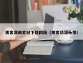 铜陵黑客漫画素材下载网站（黑客动漫头像）